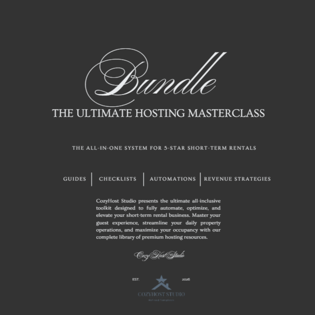 The Ultimate Airbnb Host Bundle
