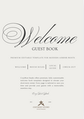 Premium Host Welcome Book Template