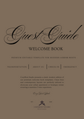 Premium Host Welcome Book Template - Modern Luxury Edition