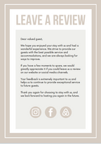 Premium Host Welcome Book Template - Modern Luxury Edition