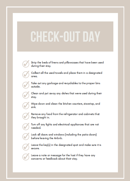 Premium Host Welcome Book Template - Modern Luxury Edition