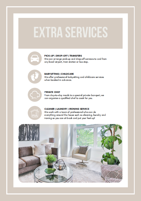 Premium Host Welcome Book Template - Modern Luxury Edition